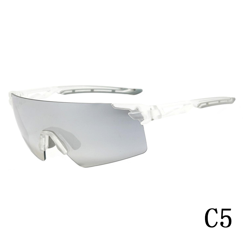 2024 New riding glasses polarizing discoloration outdoor sports running windproof sand road cycling equipment