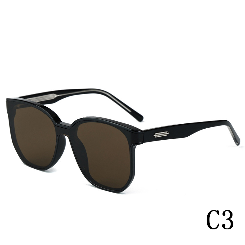 2024 New high quality TR90+ nylon large frame sunglasses for men and women