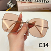 2024 New fashion advanced TR+ metal polarized sunglasses for women