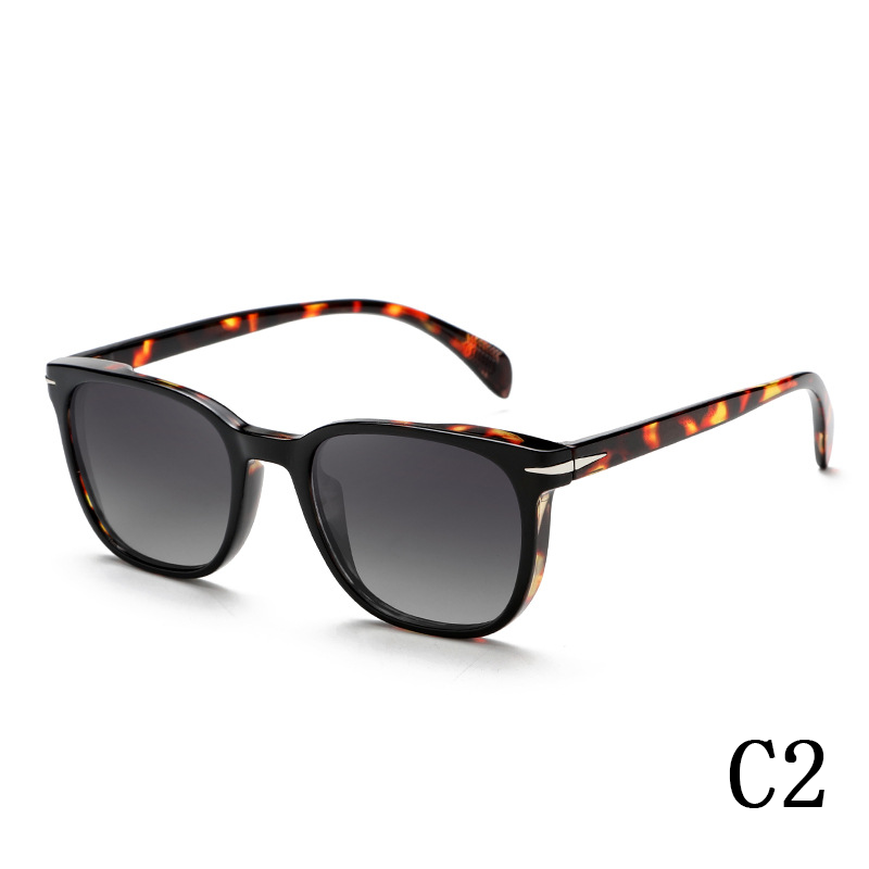 2024 New fashion square frame hot polarized sunglasses for men and women
