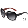 2024 New style big frame sun glasses fashion polarized black oversized sunglasses women