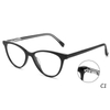 DILICN new Kids acetate fiber optical frame color Interchangeable sun lenses FG1095 fashion style Cat eye