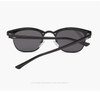 Luxury Men Half Rimless Frames UV400 Polarized Lens Sunglasses