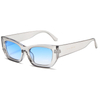 Latest Design Cat Eye Small Square Frames Shades Uv 400 Retro Sunglasses