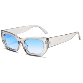 Latest Design Cat Eye Small Square Frames Shades Uv 400 Retro Sunglasses