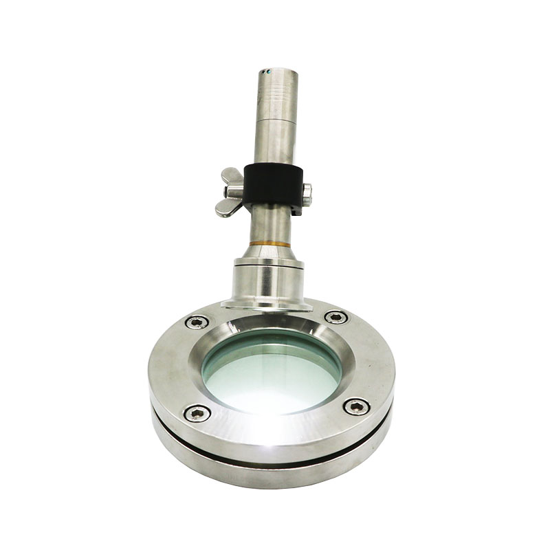 Sanitary Flanged Sight Glass with Light Indicator