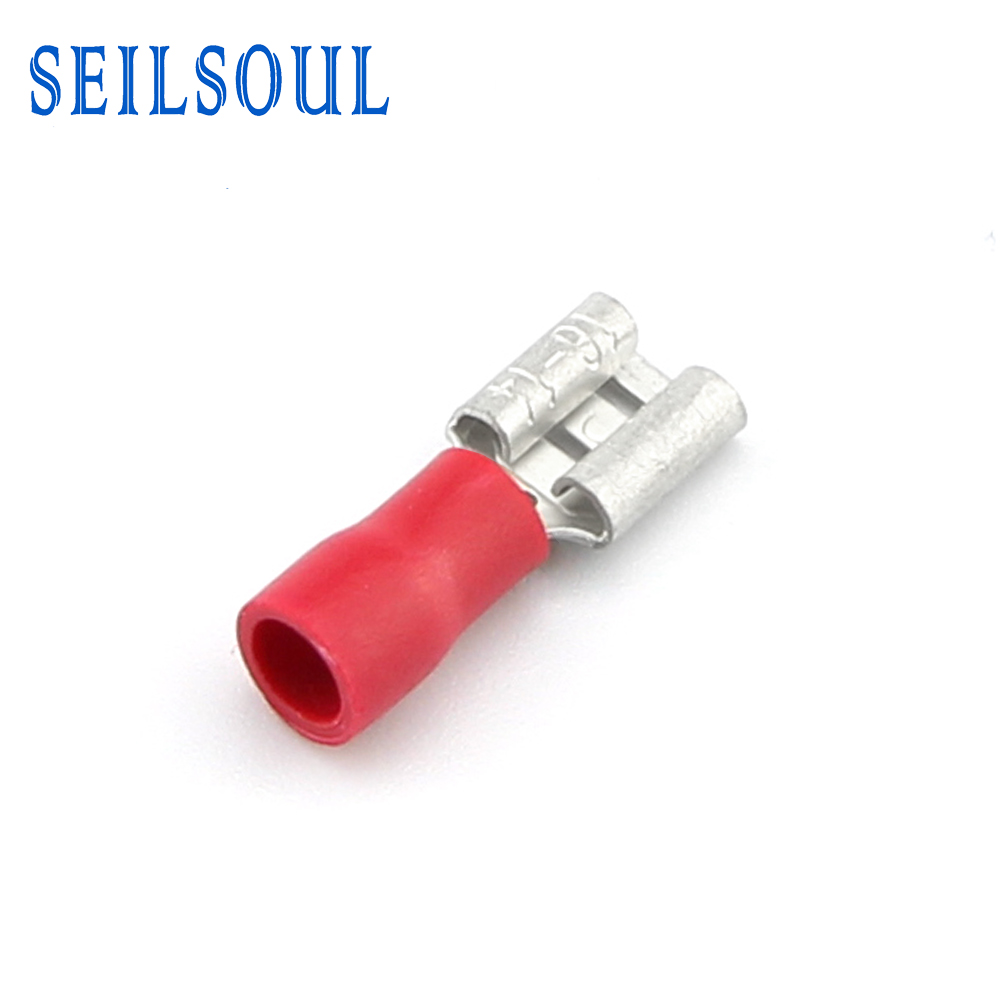 Widely Used Automotive Fdd Insulated Double Crimp Female Disconnectors Terminal - FDN