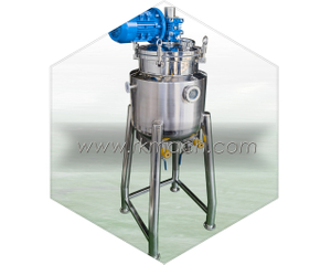 20~500Liter Oil Jacketed Heating Mixing Tank Reactor with Built-in Electric Heating Element