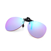 Color Blind Clip-on Glasses Color Weakness Correction Protective Round square Clip-on Glasses for Work