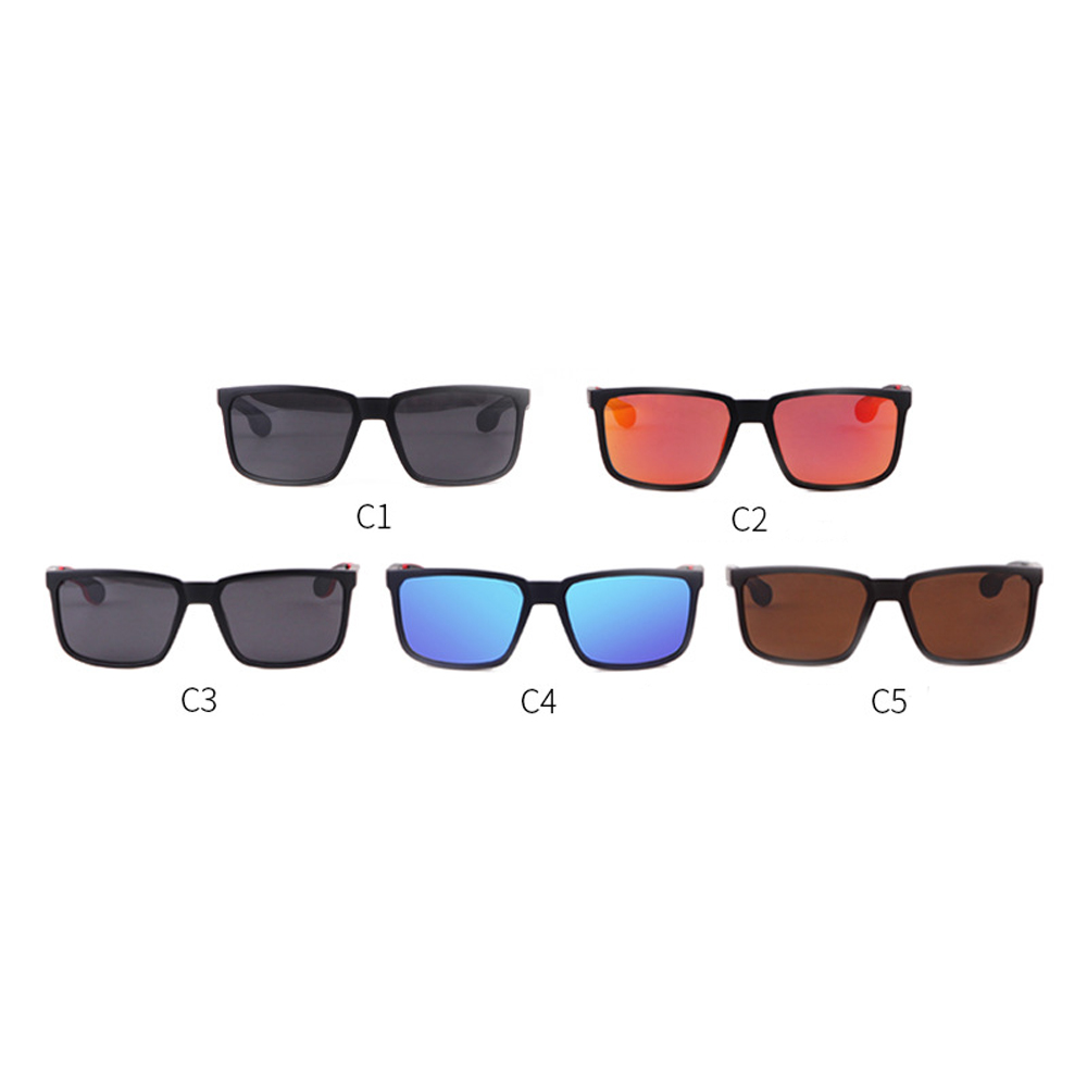 Fashion Carbon Fiber Frame TR90 Sunglasses TAC Polarized Lens Outdoor fishing cycling sports Sunglasses Mens Women