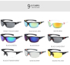 Mens Light Weight Sunglasses for Sports Outdoor Driving Metal Frame Sun Glasses UV400