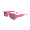 2022 Square Colorful Small Frame Cool Decoration Women Fashion Customized Sunglasses