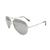 New 2022 Cool Design Men Travel Pilot UV400 Eye Protect Gold Sliver Metal Sunglasses