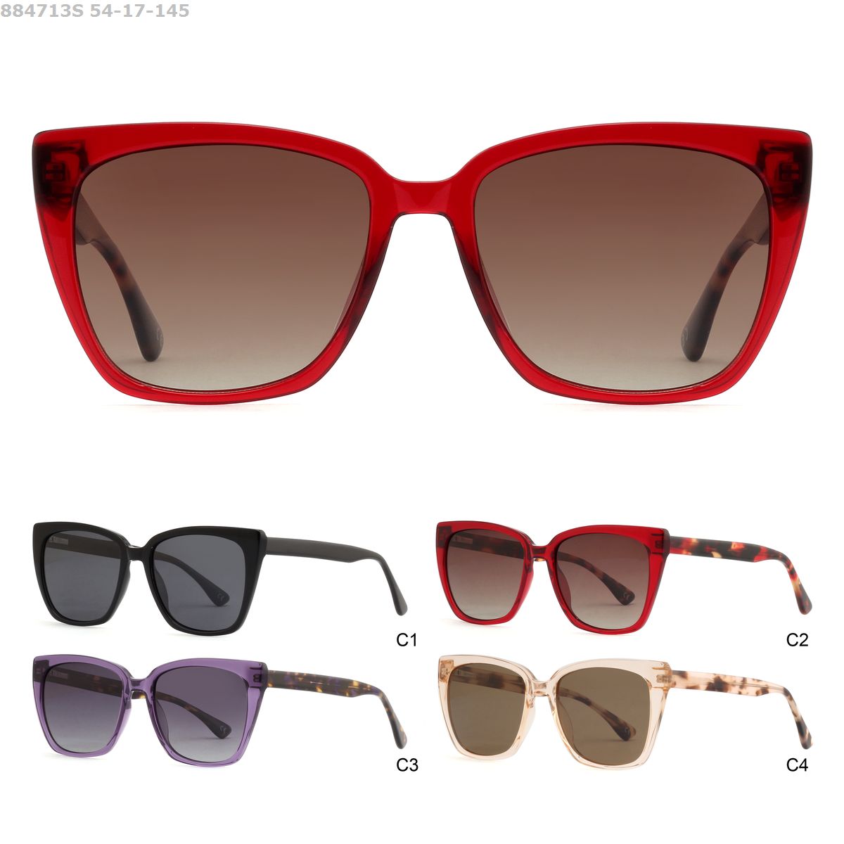 Women Cat Eye Sun glasses,Cateye Acetate Sunglasses