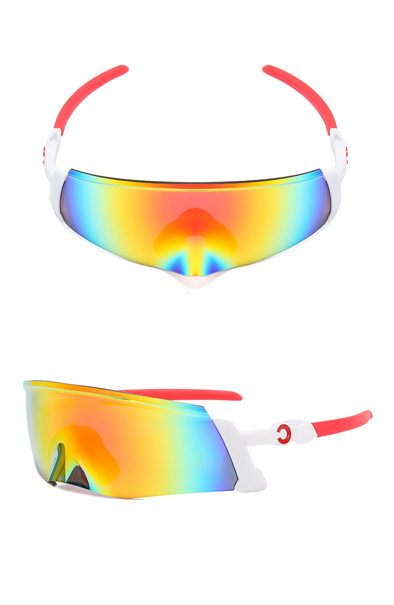 New Oversized Design Polarized Cycling Sports Sunglasses