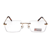 Rectangular Rimless Glasses Frames High Quality Men's Eyewear Eyeglasses Frame