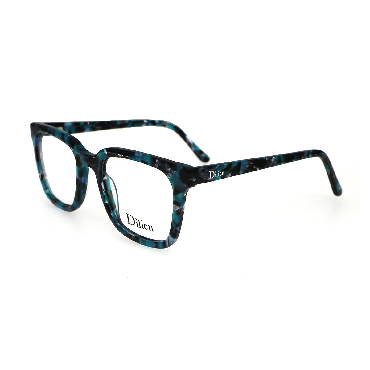 DILICN 2023 New Fashion Women's Acetate Optical Frame Model 23666 rectangular frame 