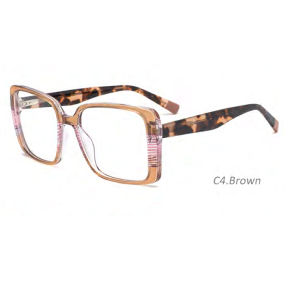 DILICN 2023 New TR90 Material Optical Frame Large rectangular optical frame