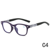 2024 Unisex Optical Mirror Reading Glasses New Men's and Women's Anti-Blue Myopia Glasses with spring legs Oval TR90 Frame