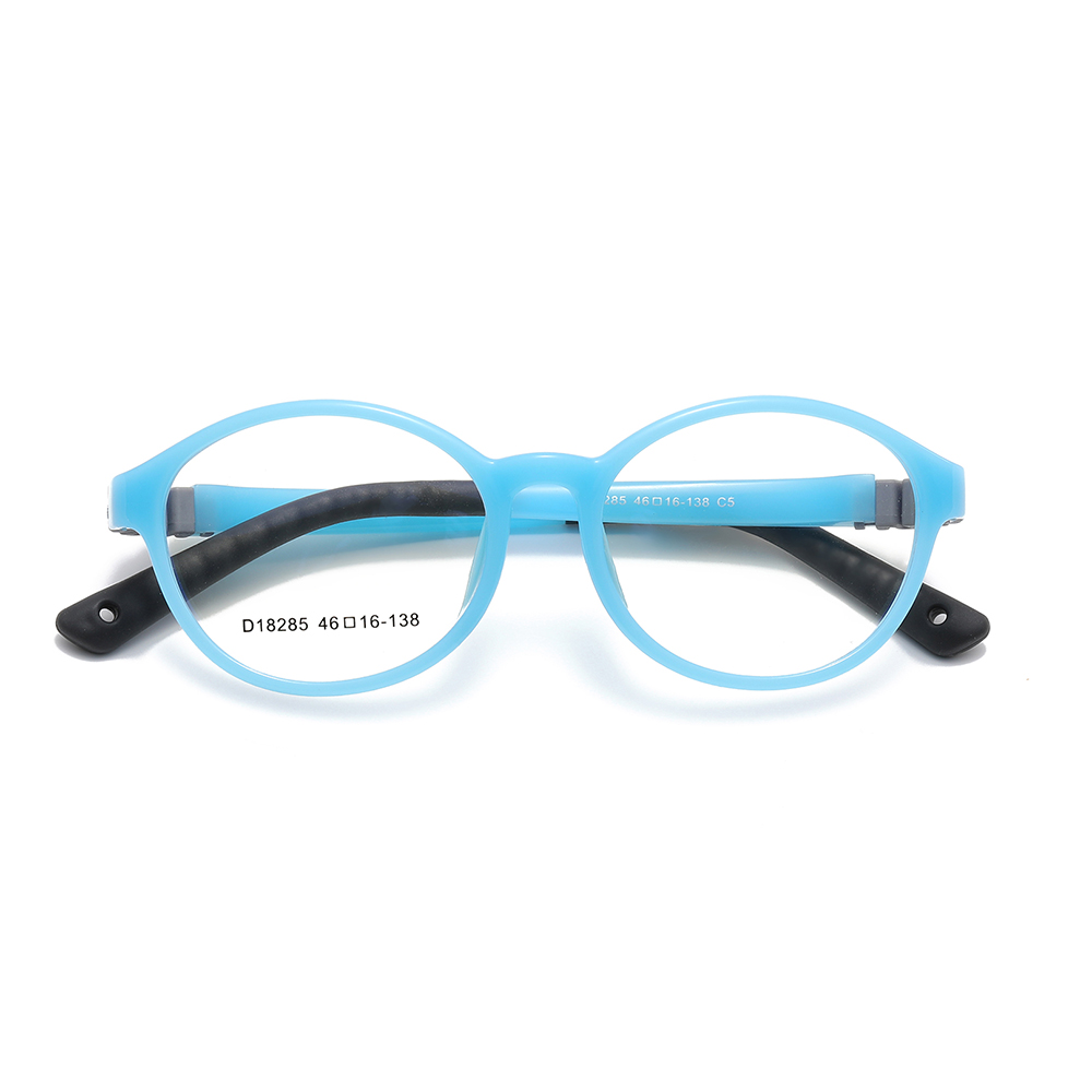 2024 Newest Photochromic Kids Frames Flexible Children Eyeglasses Glasses Frames with Strips