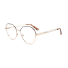 Designer Cat Eye Eyeglasses Metal Optical Frames Spectacle Trendy Eyewear