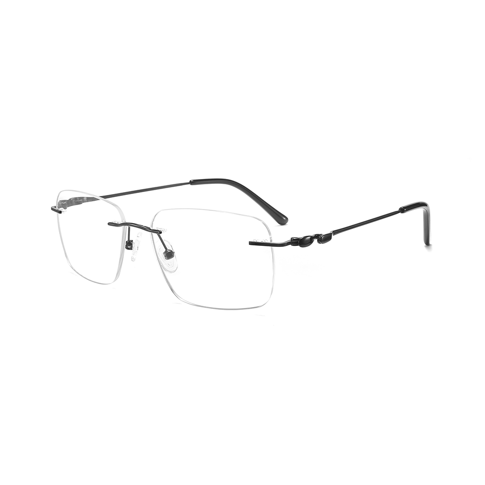 Classic women's frames rimless Eyeglasses glasses for men women