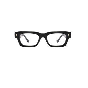 DILICN New Premium Acetate Optical Frame Thick Frame Rivet Style Rectangular
