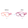 Photochromic Flexible Children Eyeglasses Glasses Kids Frames with Strips