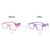 Photochromic Glasses Frames Kids Optical Glass Children Flexible Frame Eyeglasses Glasses with Strips