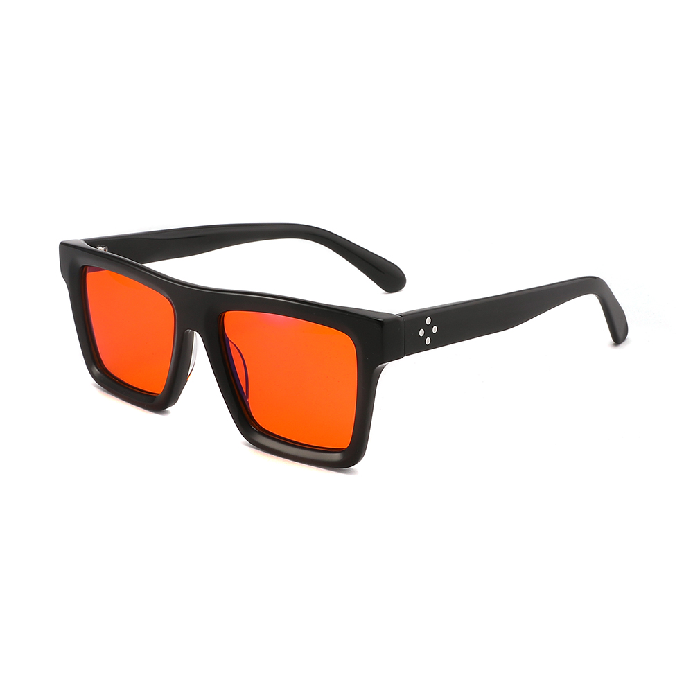 Blue Light Blocking computer Glasses UV filter Amber orange tinted Anti Blue Light BlockingOptical Glasses For man