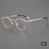 2024 new retro pure titanium round frame ultra-light men's optical frame