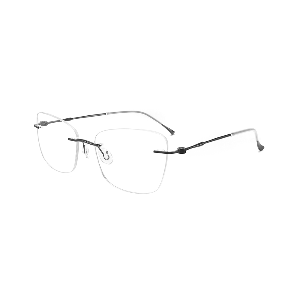 Wholesale Large Mens Spectacle Rimless Eye Glasses Optical Frames for Eye Glasses