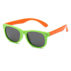 Silicone children's sunglasses for boys and girls trendy cartoon color fashion sunglasses