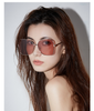 2024 New fashion advanced TR+ metal polarized sunglasses for women