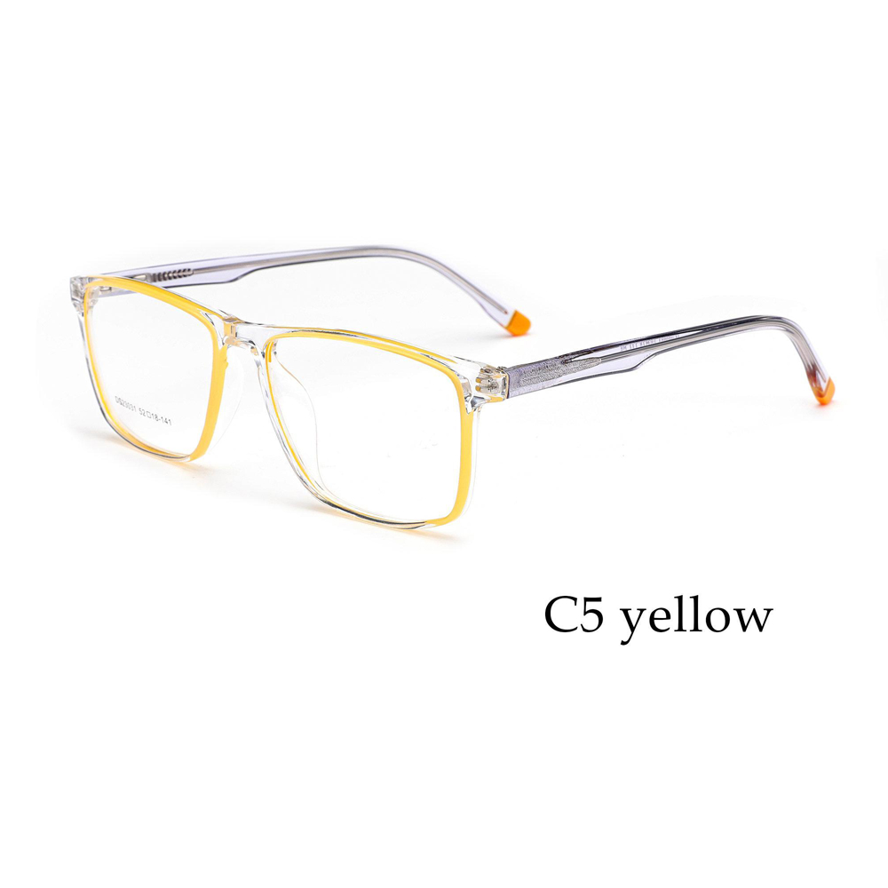 DILICN new TR90 optical frame unisex fashion glasses transparent rectangular fashion optical frames DS23031