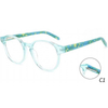 DILICN new Kids Acetate optical frame Interchangeable sun lenses FG1133 fashion style round frames