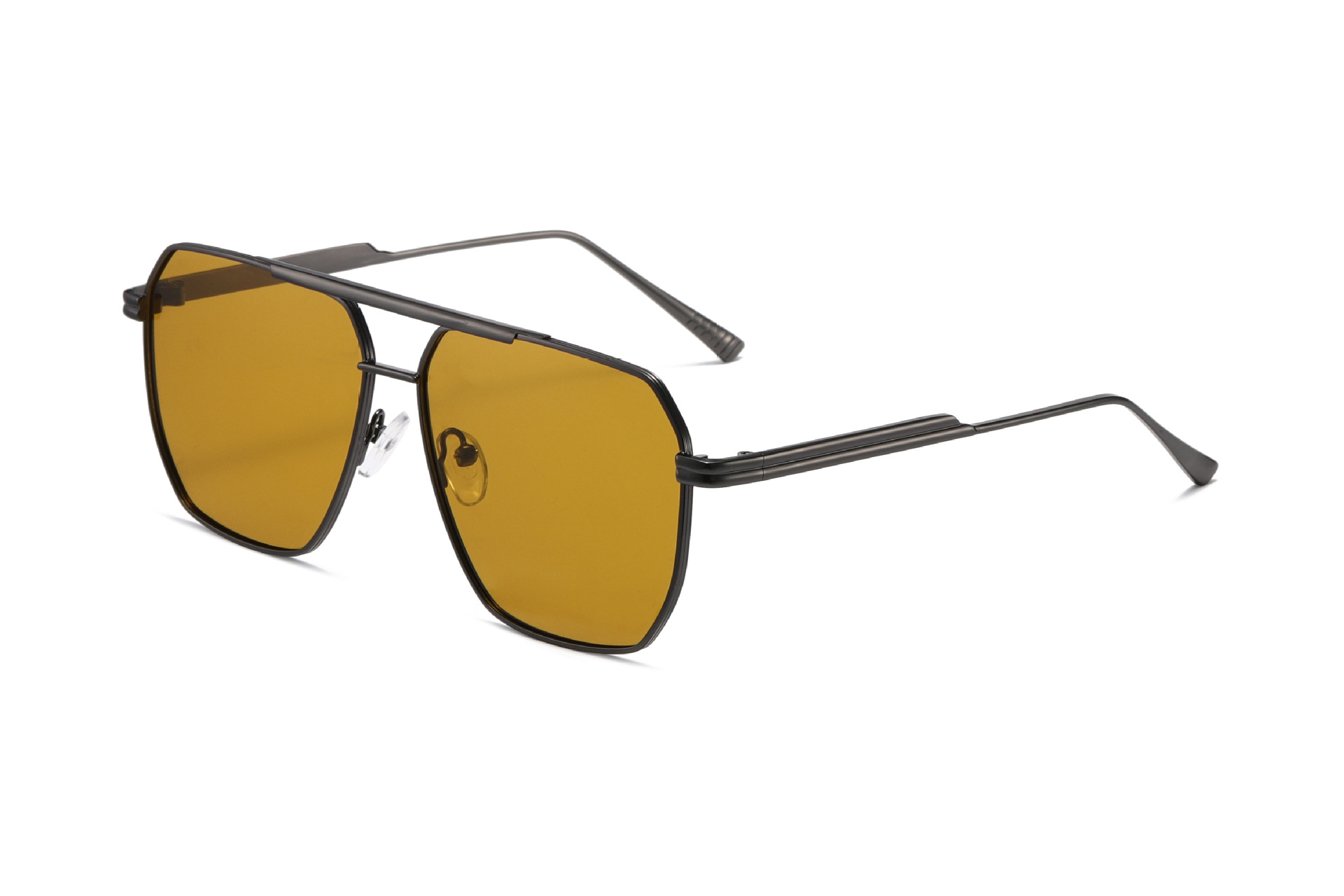 Unisex Sunglasses Competitive Price Double Bridge Metal Polarized Sunglasses Men