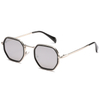 man classic luxury sunglasses high quality metal polygon sunglasses metal vintage frame for women