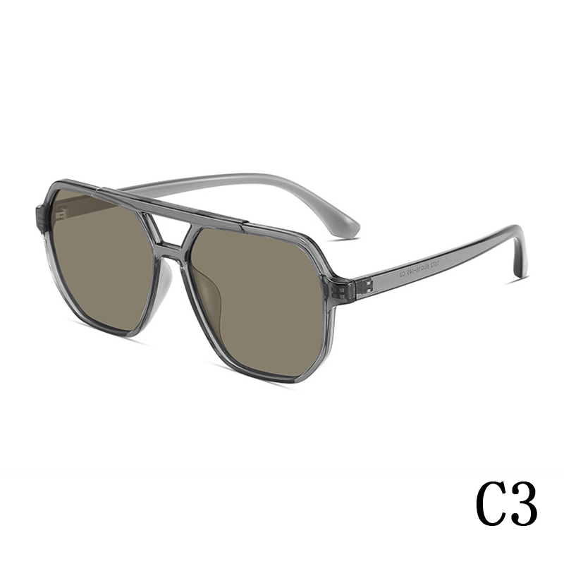 2024 New Square TR90+ Polarized Driving Sunglasses for Men and Women