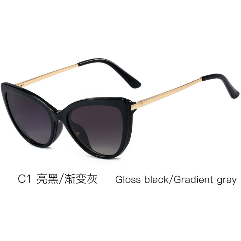 DILICN New Magnetic Clip Opticalframes, Polarized Lenses, Fashion Glasses TR and Metal Materiale 95658 cat eye frames trendy glasses
