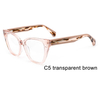 DILICN 2024 new acetate optical frame cat-eye frame women's fashion trend all-match glasses
