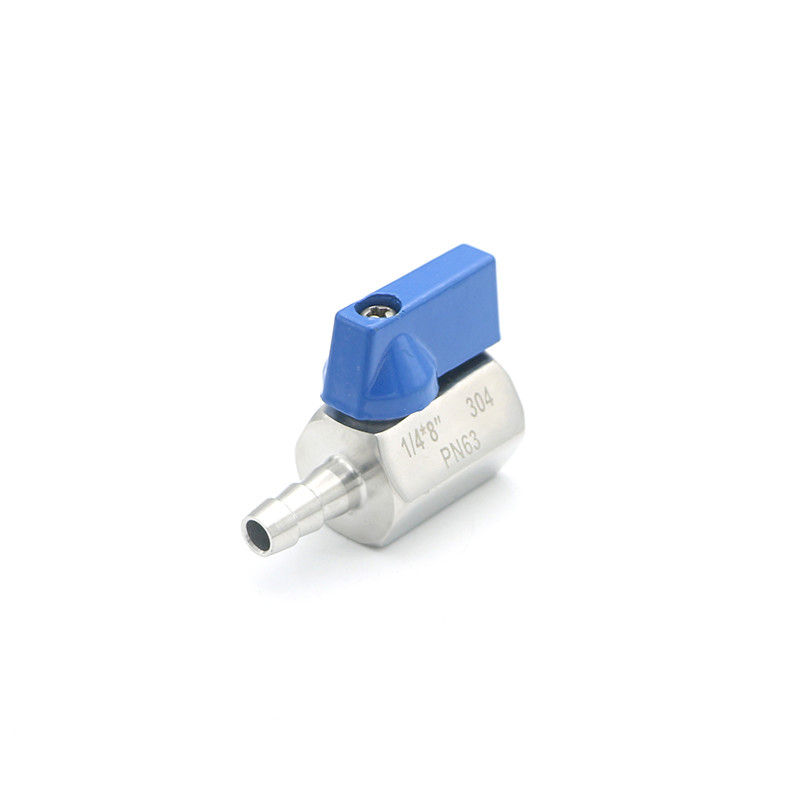  SS304 Pn63 ,Male/ Female To Hose Adapter Mini Ball Valve