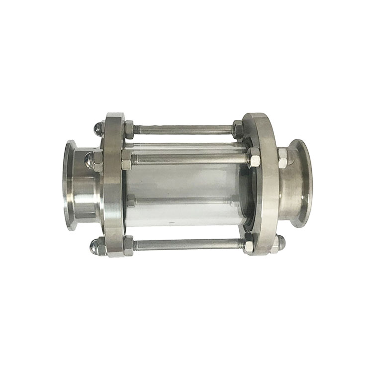 Sanitary Tri-Clamp Stainless Steel 304 Flow Sight Glass 