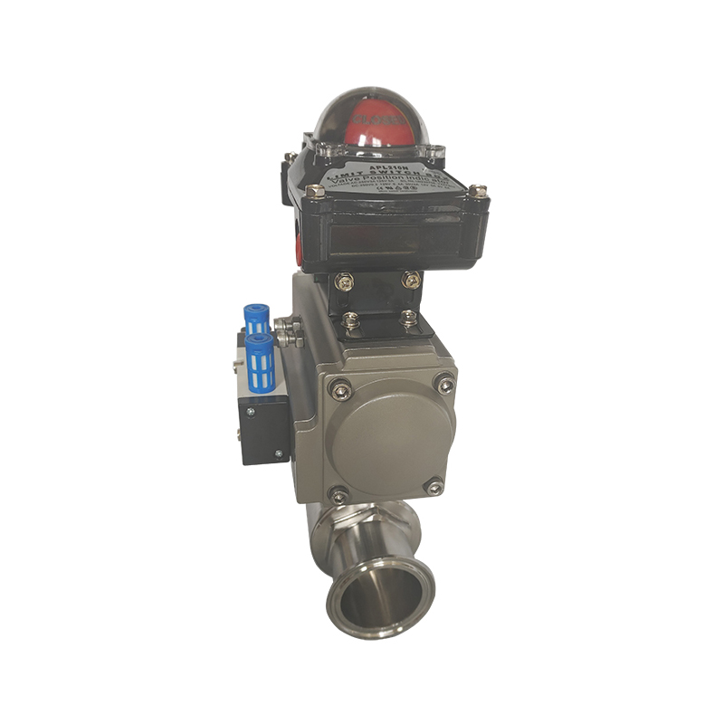 Pneumatic Sanitary 2 Way Ball Valve