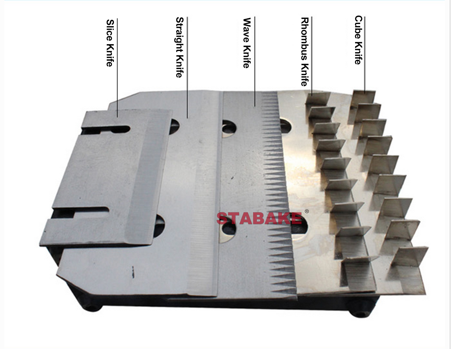 Vegetable machine Cutting blade 