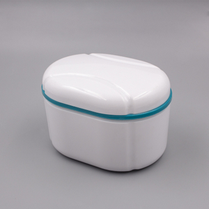 Good Design White Color Big Size Teeth Storage Box Denture Box