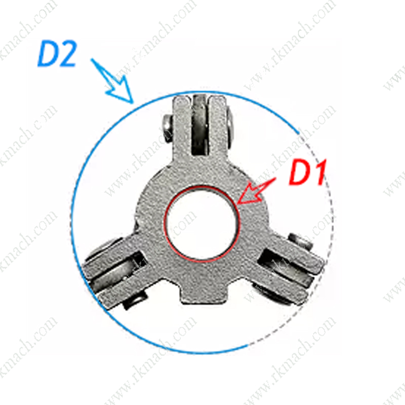 folding impeller for IBC mixer