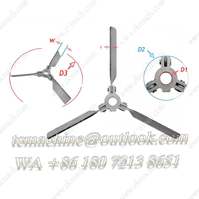 RK folding impeller