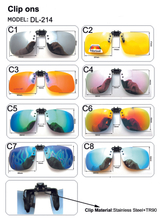 2020 New Arrival Square Polarized Clip on Sunglasses Men Driving Two Colors Grey Silver Clip-on Mirror Women Glasses