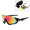 9317N polarized night vision cheap men women cycling sports suit 3 lens sunglasses wholesale Outdoor mountaineering ski glasses 